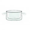 Casserole En Verre Double Paroi 27 Cl (x2) Luigi Bormioli THERMIC GLASS -Duralex Boutique casserole en verre double paroi 27 cl x2 luigi bormioli thermic glass