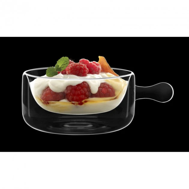 Casserole Verre Double Paroi 16 Cl (x2) Luigi Bormioli THERMIC GLASS 4 Casserole Verre Double Paroi 16 Cl (x2) Luigi Bormioli THERMIC GLASS – Image 2