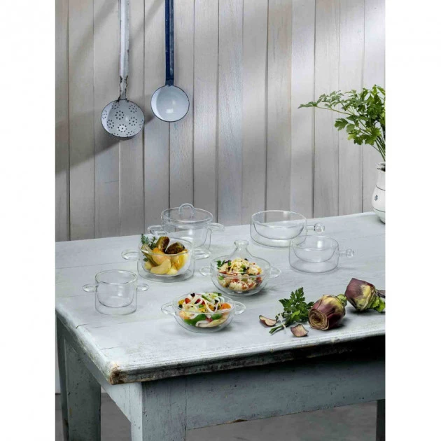 Casserole Verre Double Paroi 16 Cl (x2) Luigi Bormioli THERMIC GLASS 5 Casserole Verre Double Paroi 16 Cl (x2) Luigi Bormioli THERMIC GLASS – Image 3