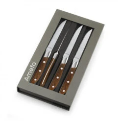 Alternative view of Coffret 4 Couteaux Steak Achille 23 Cm Amefa