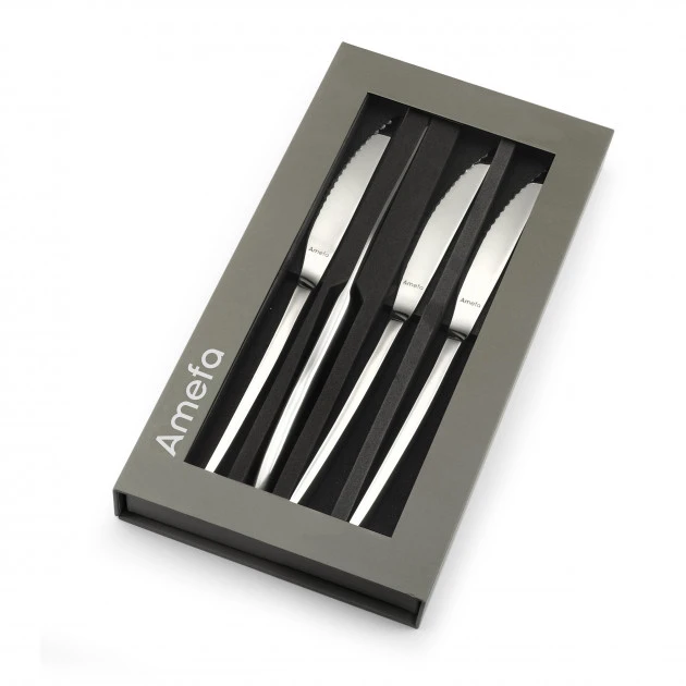 Coffret 4 Couteaux Steak Aurora 22,7 Cm Amefa Premiere 4 Coffret 4 Couteaux Steak Aurora 22,7 Cm Amefa Premiere – Image 2