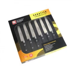 Alternative view of Coffret 6 Couteaux Steak 23 Cm Sabatier Trompette