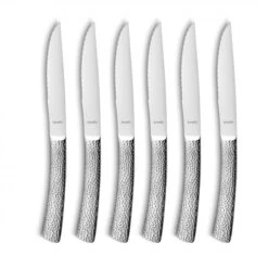 Coffret 6 Couteaux Steak Bongo 23 Cm Amefa