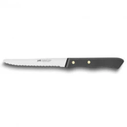 Couteau De Table Cranté 10,5 Cm Sabatier Noir
