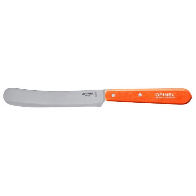 Couteau Petit-Déjeuner 11,5 Cm Mandarine Opinel 3 Couteau Petit-Déjeuner 11,5 Cm Mandarine Opinel