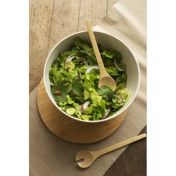Alternative view of Couverts à Salade En Bambou 27 Cm Pebbly