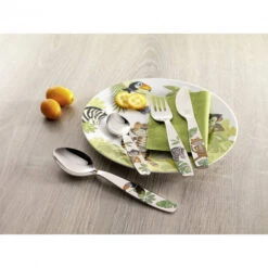 Alternative view of Couverts Enfant Inox Jungle 4 Pièces Zwilling