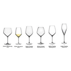 Alternative view of Flûte à Champagne/Prosecco 27 Cl (x6) Luigi Bormioli ATELIER