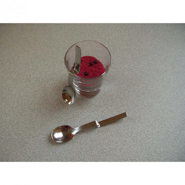 Lot De 6 Cuillères Coudées à Moka Esmeralda Par LeBrun 3 Lot De 6 Cuillères Coudées à Moka Esmeralda Par LeBrun
