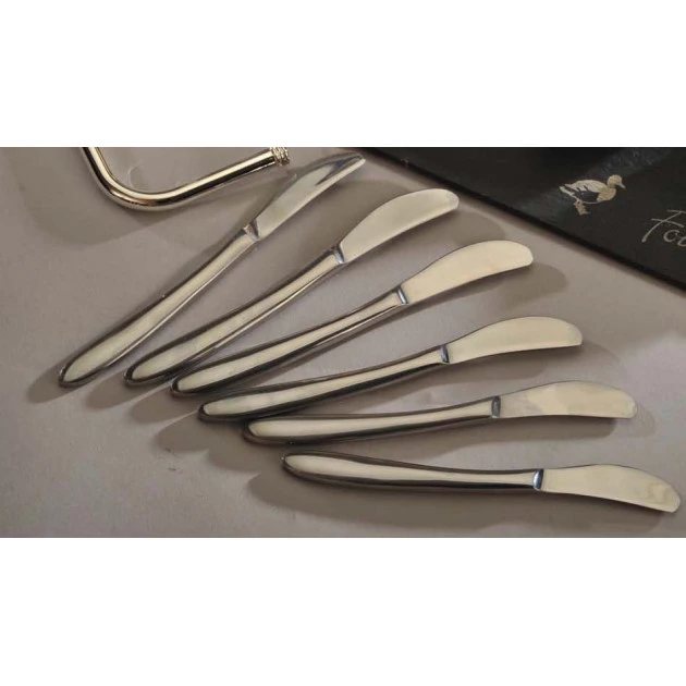Lot De 6 Tartineurs Mise En Bouche Par LeBrun 3 Lot De 6 Tartineurs Mise En Bouche Par LeBrun