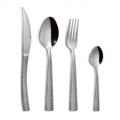 Ménagère 24 Pièces Cheese (martelé) Inox 18% 3 Mm Comas