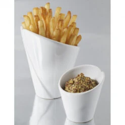 Alternative view of Mini Cornet De Frites Blanc 5cl French Classique Revol