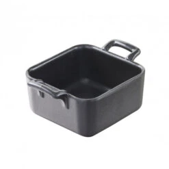 Mini Ramequin Carré Noir 7x7 Cm Belle Cuisine Revol