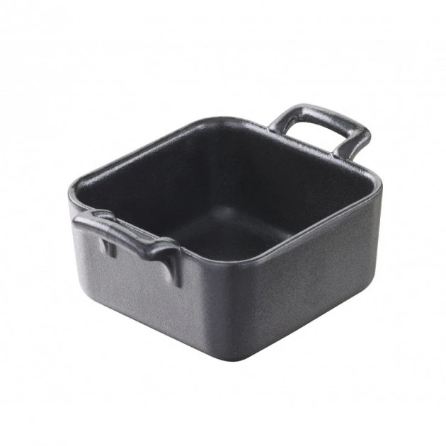 Mini Ramequin Carré Noir 7x7 Cm Belle Cuisine Revol 3 Mini Ramequin Carré Noir 7x7 Cm Belle Cuisine Revol