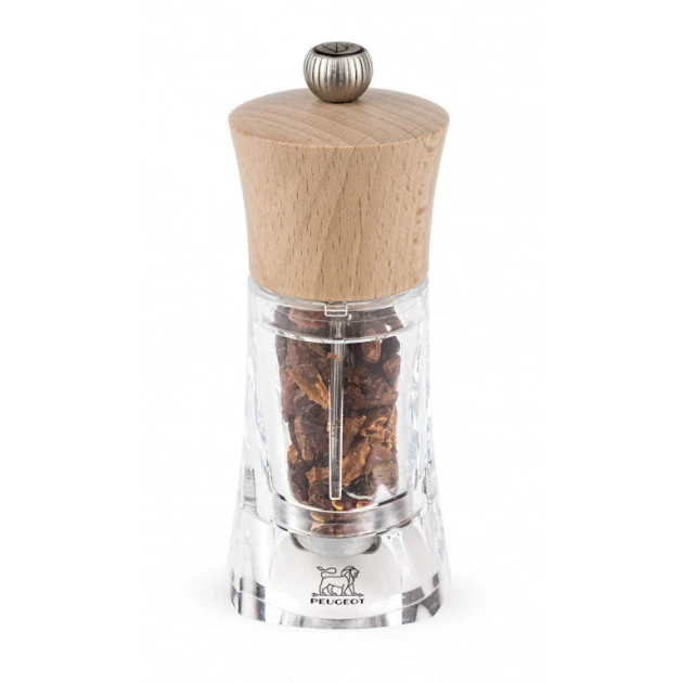 Moulin à Piment Oléron 14 Cm Transparent-Bois Naturel Peugeot 3 Moulin à Piment Oléron 14 Cm Transparent-Bois Naturel Peugeot
