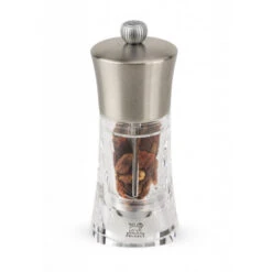Moulin à Piment Ouessant 14 Cm Transparent-Inox Peugeot