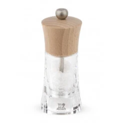 Moulin à Sel Oléron 14 Cm Transparent-Bois Naturel Peugeot
