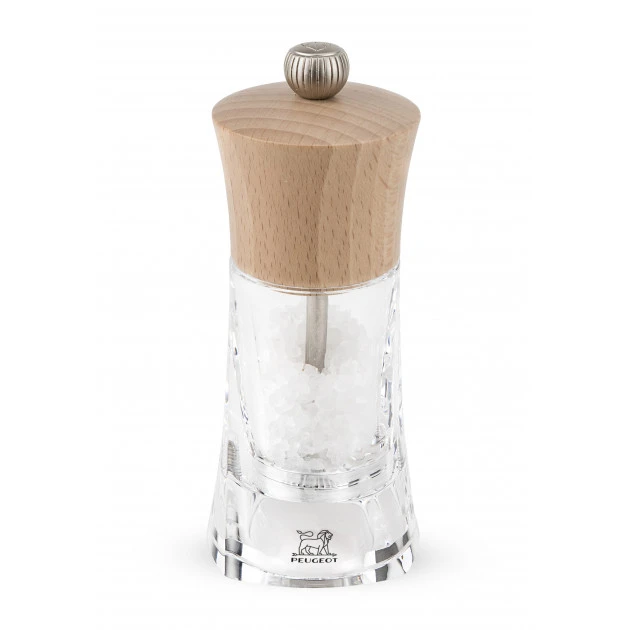 Moulin à Sel Oléron 14 Cm Transparent-Bois Naturel Peugeot 3 Moulin à Sel Oléron 14 Cm Transparent-Bois Naturel Peugeot
