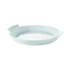 Plat à Oeuf Porcelaine Blanc Ø 18 Cm