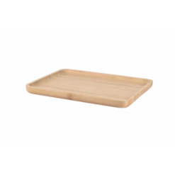 Plateau De Service En Bambou 28 X 20 Cm Pebbly