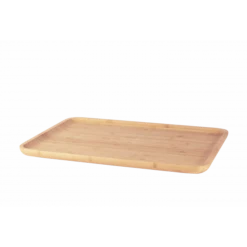 Plateau De Service En Bambou 42 X 30 Cm Pebbly