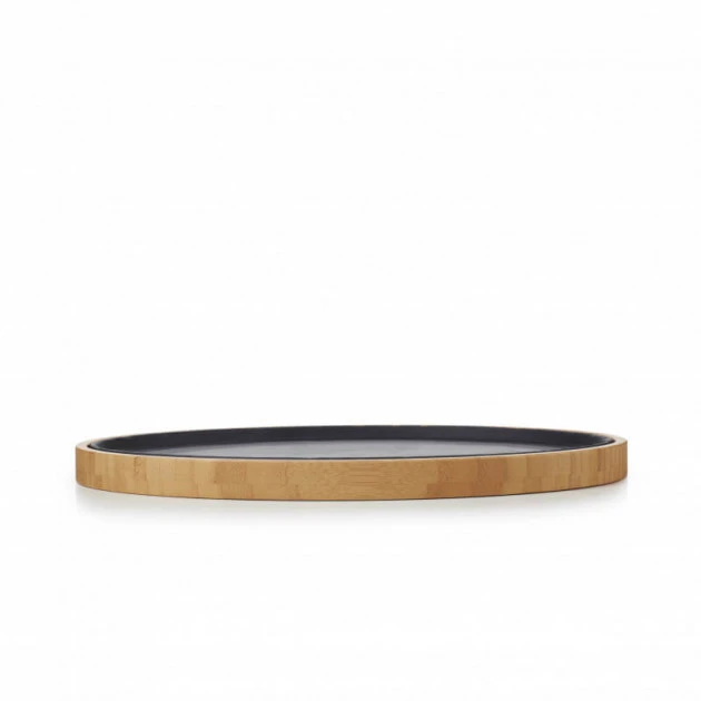 Plateau Pour Assiette Ovale Bambou 36,5 X 25 Cm Basalt Revol 7 Plateau Pour Assiette Ovale Bambou 36,5 X 25 Cm Basalt Revol – Image 5