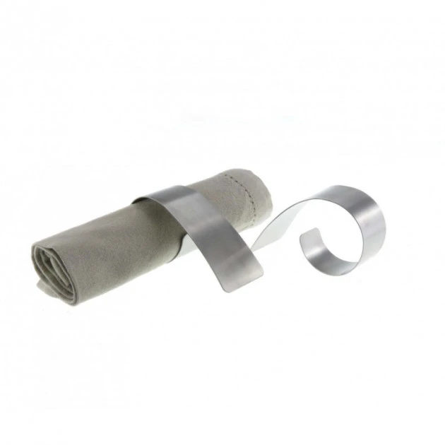 Rond De Serviette Inox Arabesque Diamètre 4cm Par LeBrun (x4) 3 Rond De Serviette Inox Arabesque Diamètre 4cm Par LeBrun (x4)