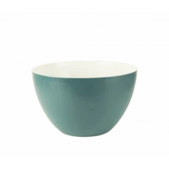 Saladier Mélamine Bleu Et Blanc 22 Cm DUO – Zak! Designs