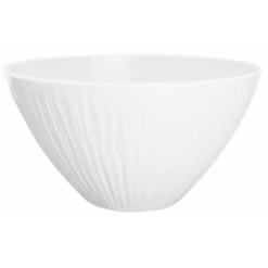 Saladier Sculpté Blanc En Mélamine 25 Cm TECHS – Zak! Designs