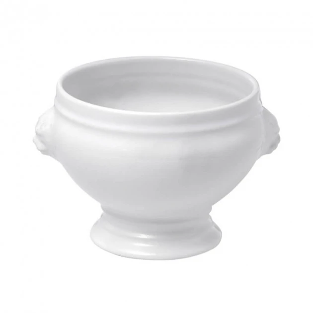 Soupière Tête De Lion Blanche Avec Couvercle 35 Cl French Classique Revol 4 Soupière Tête De Lion Blanche Avec Couvercle 35 Cl French Classique Revol – Image 2