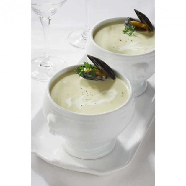 Soupière Tête De Lion Blanche Avec Couvercle 35 Cl French Classique Revol 5 Soupière Tête De Lion Blanche Avec Couvercle 35 Cl French Classique Revol – Image 3