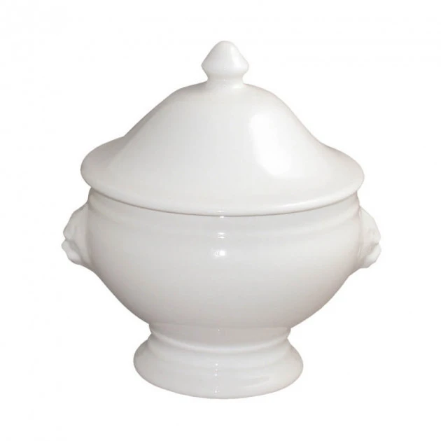 Soupière Tête De Lion Blanche Avec Couvercle 35 Cl French Classique Revol 3 Soupière Tête De Lion Blanche Avec Couvercle 35 Cl French Classique Revol