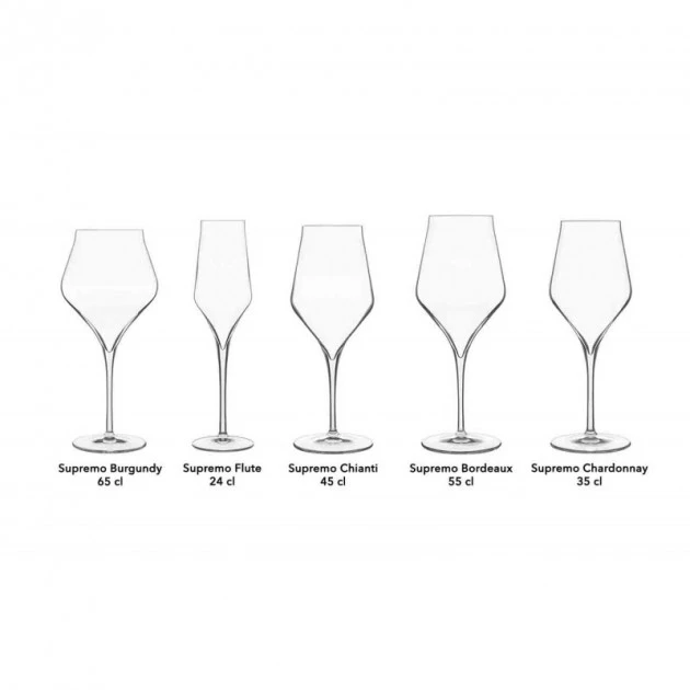 Verre à Vin Rouge Sans Pied Pinot Noir 45 Cl (x6) Luigi Bormioli SUPREMO 6 Verre à Vin Rouge Sans Pied Pinot Noir 45 Cl (x6) Luigi Bormioli SUPREMO – Image 4